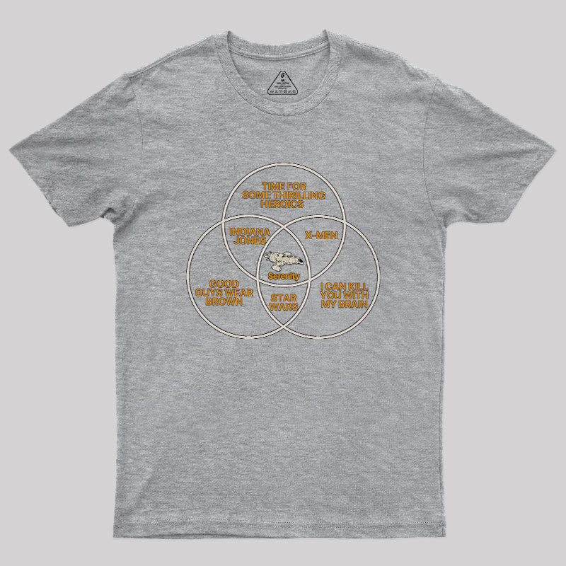 Serenity Diagram Geek T-Shirt