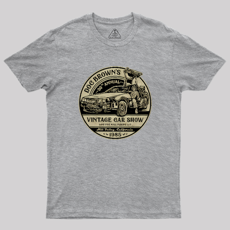Vintage Car Show Geek T-Shirt