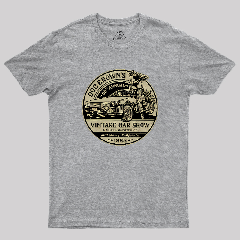 Vintage Car Show Geek T-Shirt