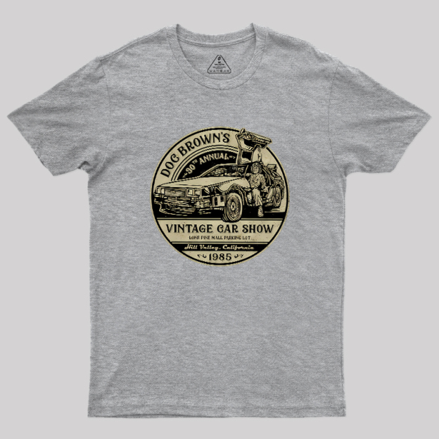 Vintage Car Show Geek T-Shirt