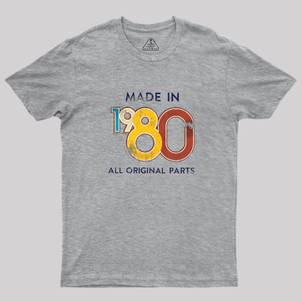 Made In 1980 Geek T-Shirt