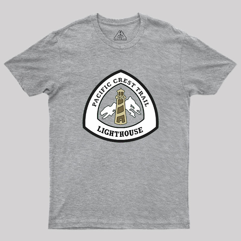 Lighthouse's 2025 PCT Trek Geek T-Shirt
