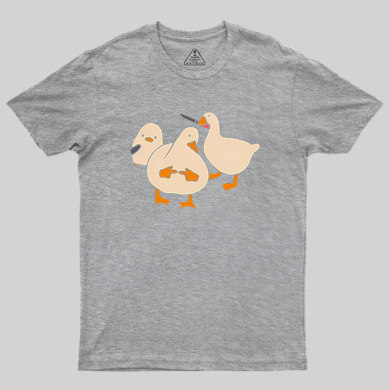Duck Drama Artwork Geek T-Shirt