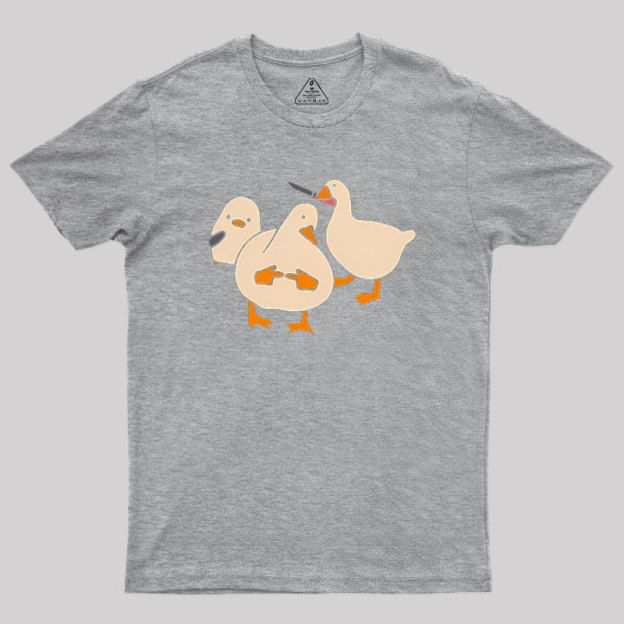 Duck Drama Artwork Geek T-Shirt