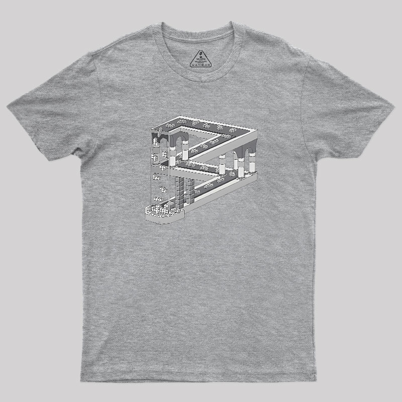 Some Game Involving Falling Blocks Geek T-Shirt