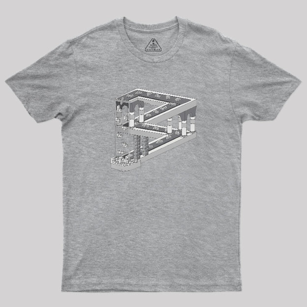 Some Game Involving Falling Blocks Geek T-Shirt