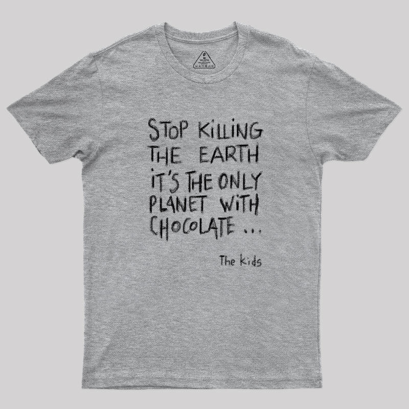 Save The Chocolate Geek T-Shirt