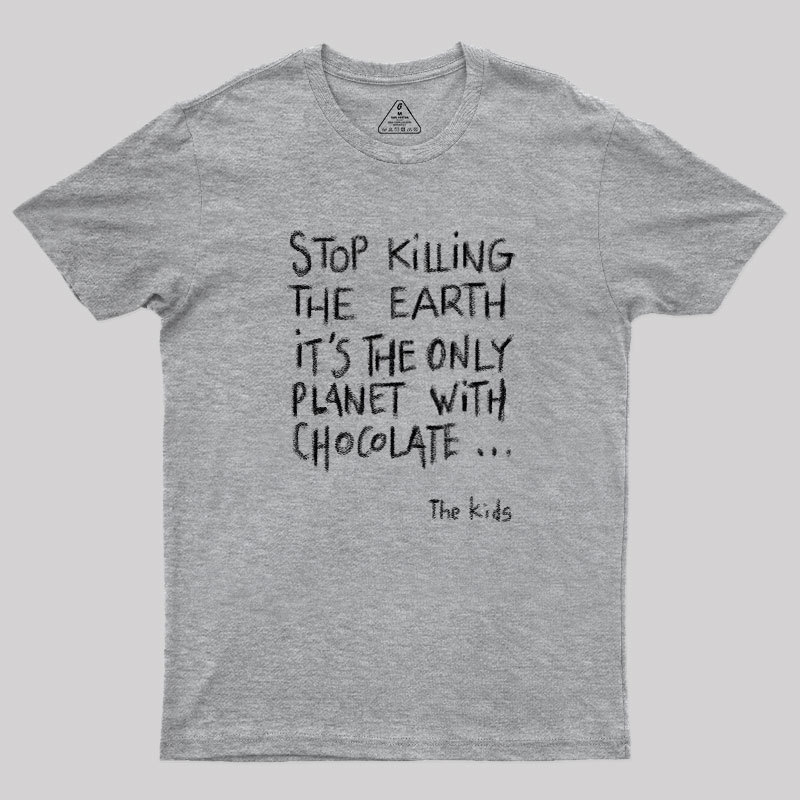 Save The Chocolate Geek T-Shirt