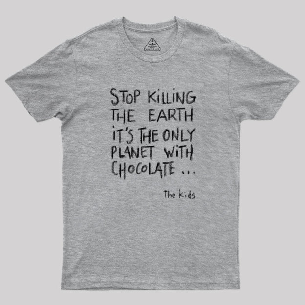 Save The Chocolate Geek T-Shirt