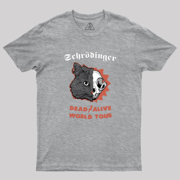 Schrodinger: Dead / Alive World Tour Geek T-Shirt