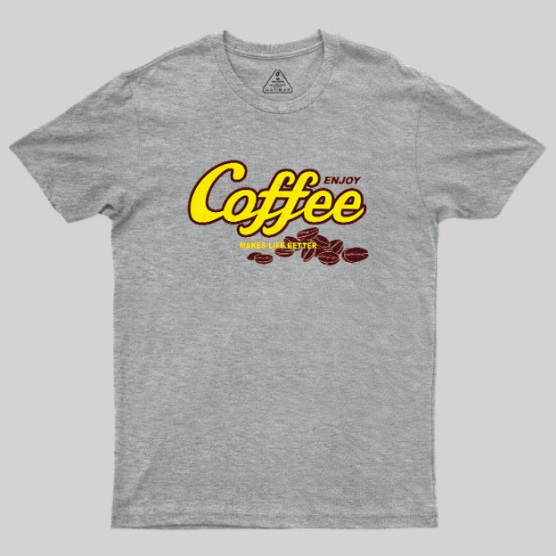 Enjoy Coffee Geek T-Shirt