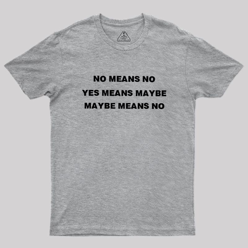 All Roads Lead To No Geek T-Shirt