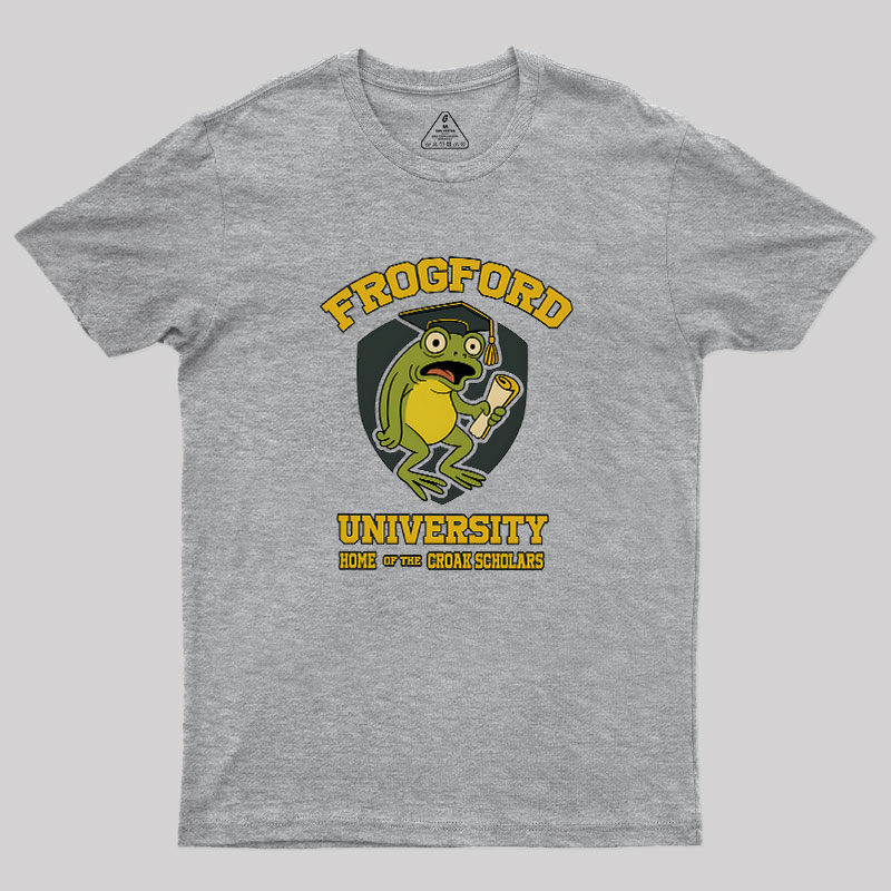 Frogford University �C Home of the C Geek T-Shirt