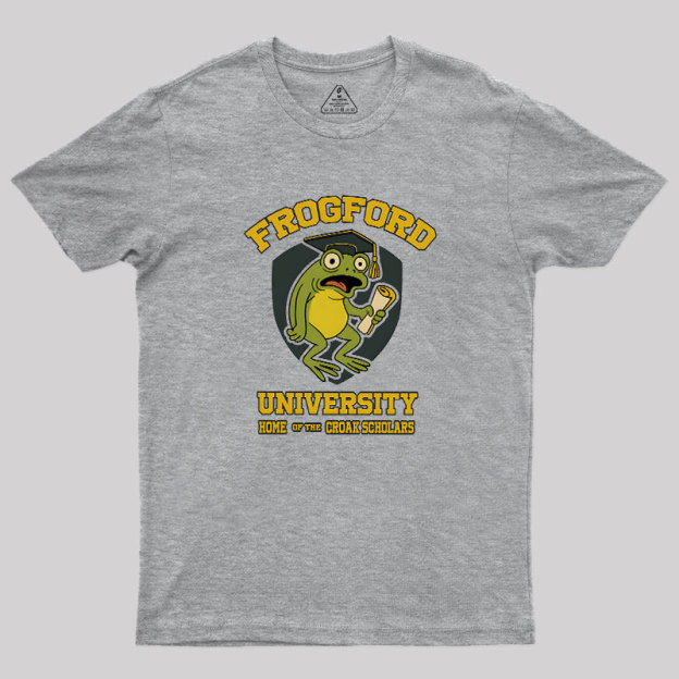 Frogford University �C Home of the C Geek T-Shirt