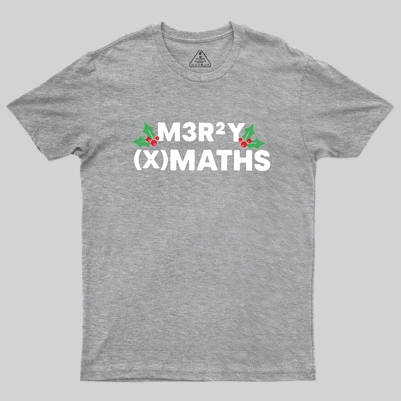 M3RRY (X)MATHS Geek T-Shirt