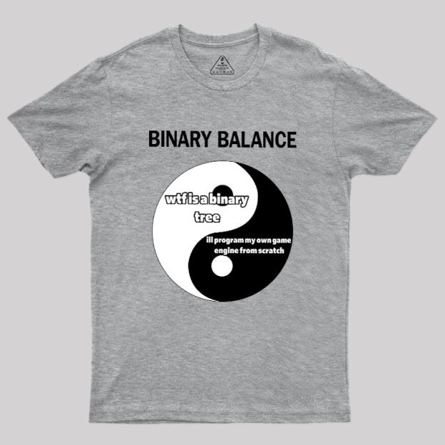 Binary Balance Geek T-Shirt