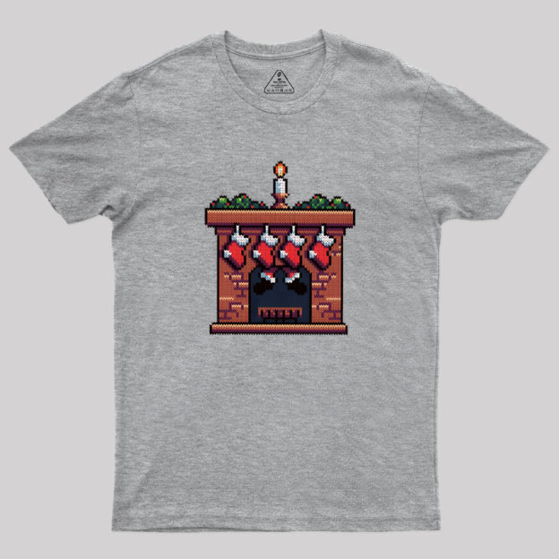 Santa Arrives Geek T-Shirt