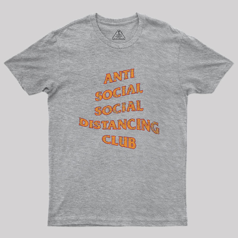 Social Distancing Club Geek T-Shirt