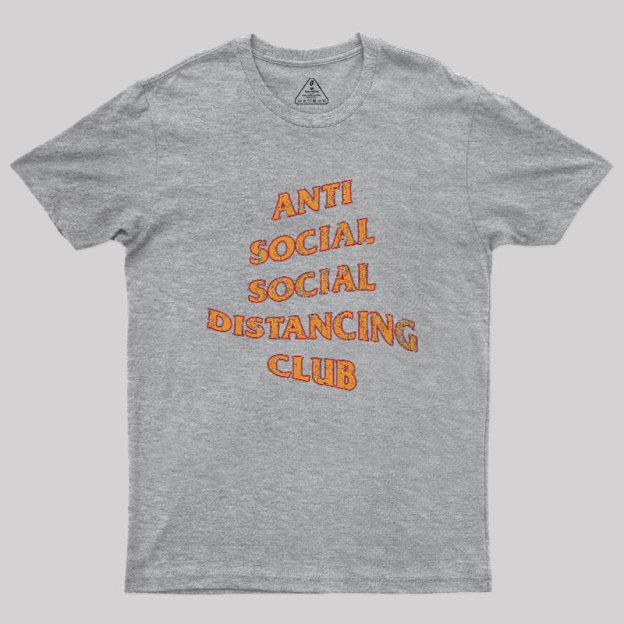 Social Distancing Club Geek T-Shirt