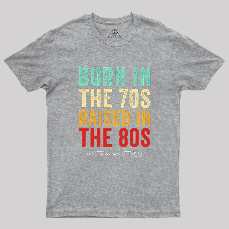 Raised In The 80s Geek T-Shirt