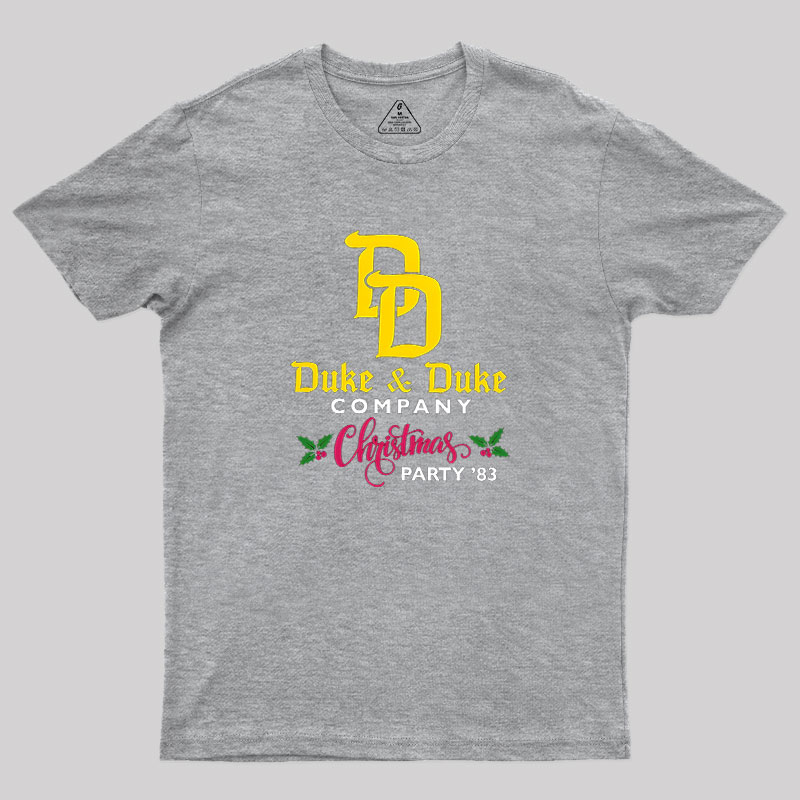 Duke & Duke Company Christmas Party 83 Geek T-Shirt