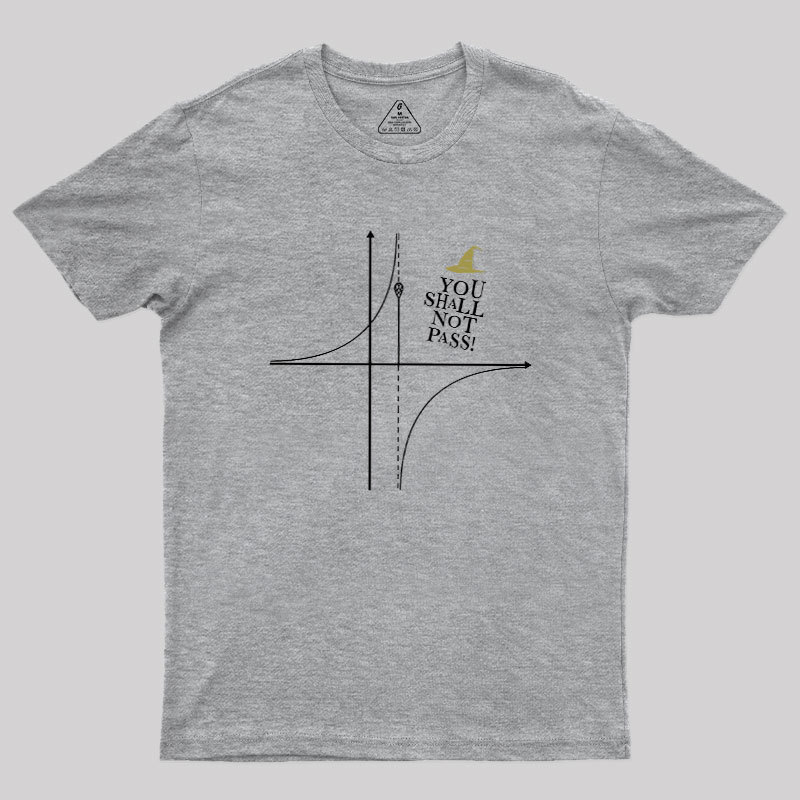 YOU SHALL NOT PASS! Geek T-Shirt