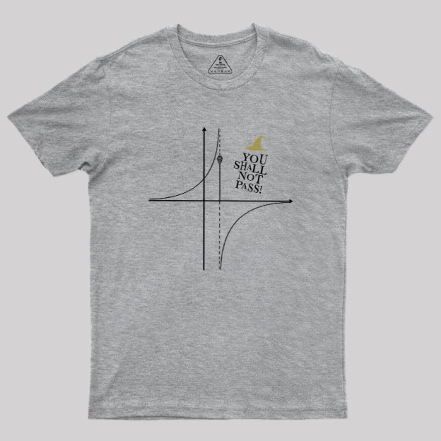 YOU SHALL NOT PASS! Geek T-Shirt