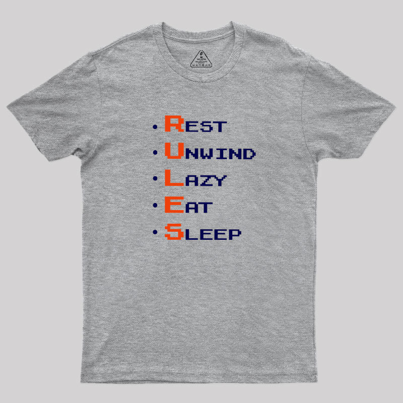 RULES Geek T-Shirt