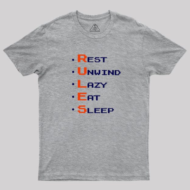 RULES Geek T-Shirt
