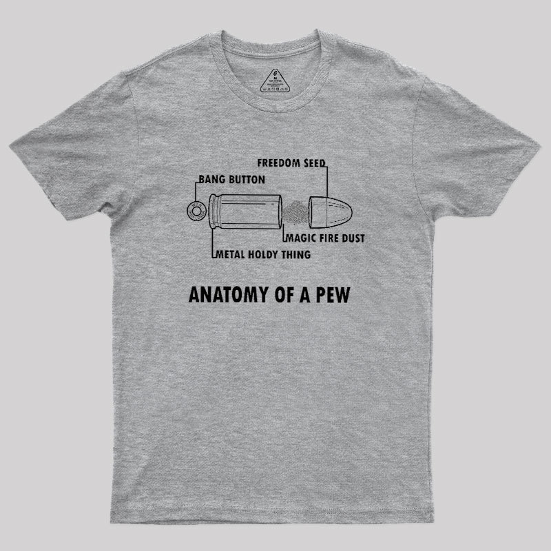 ANATOMY OF A PEW Geek T-Shirt