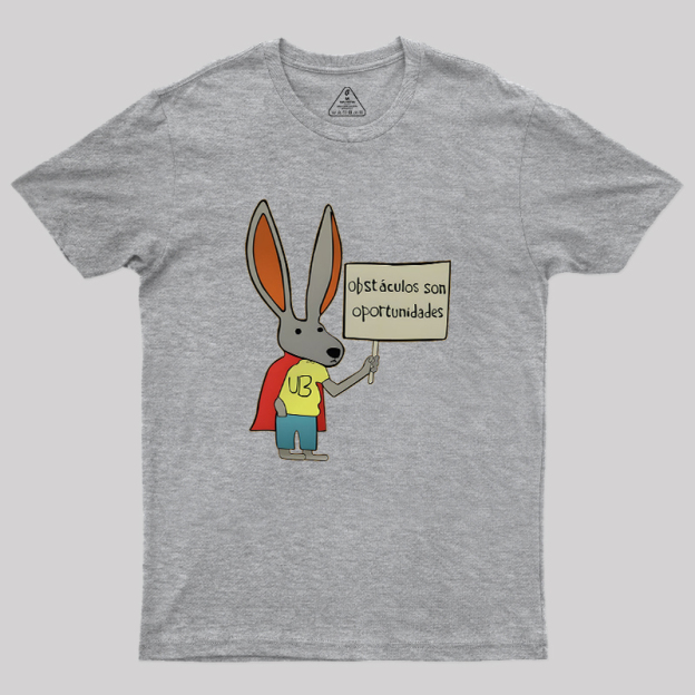 Mouse With A Sign Geek T-Shirt