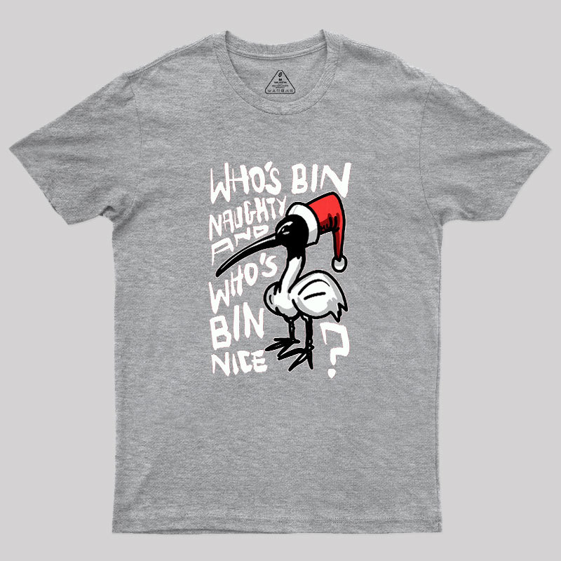 Christmas Bin Chicken Geek T-Shirt