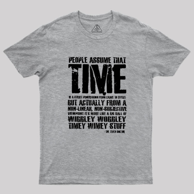 Wibley Wobbley Timey Wimey Geek T-Shirt