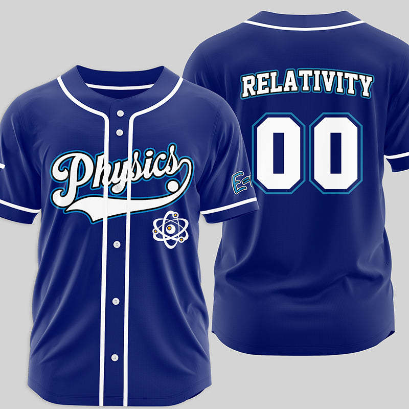 Geeksoutfit Physics Side Baseball Jersey for Sale