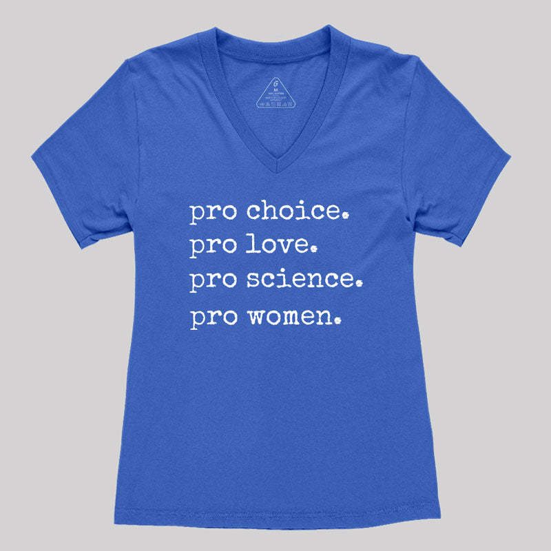 Pro Choice Women's V-Neck T-shirt