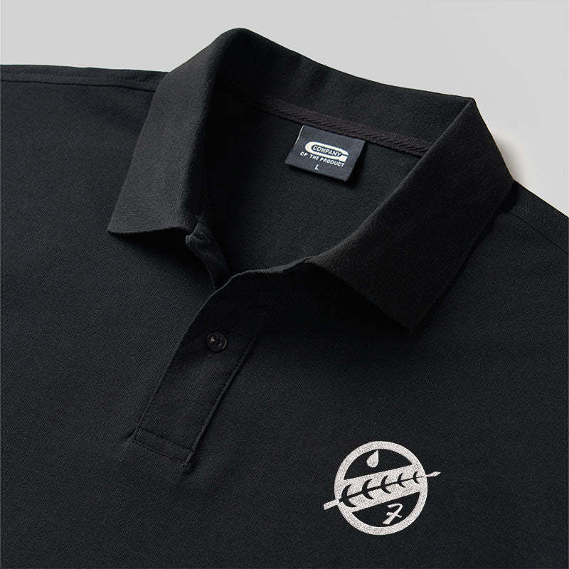 Mandalorian Mark Geek Embroidered Polo Shirts