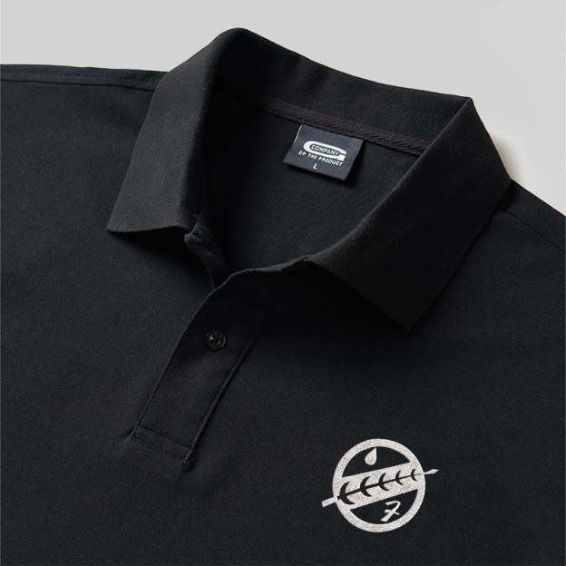 Mandalorian Mark  Geek Embroidered Polo Shirts