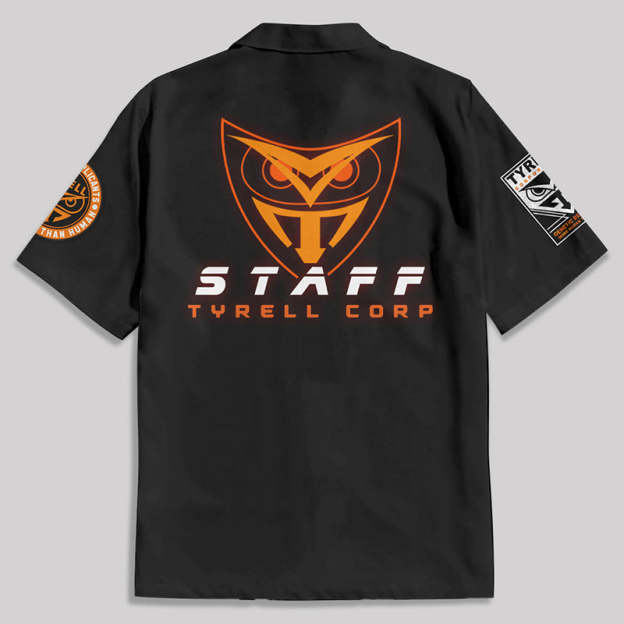 Tyrell Corporation More Human Uniform Button Up Pocket Shirt