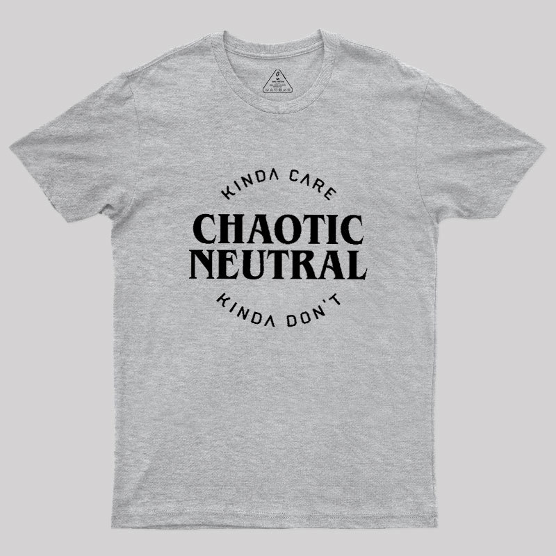 Chaotic Neutral Geek T-Shirt
