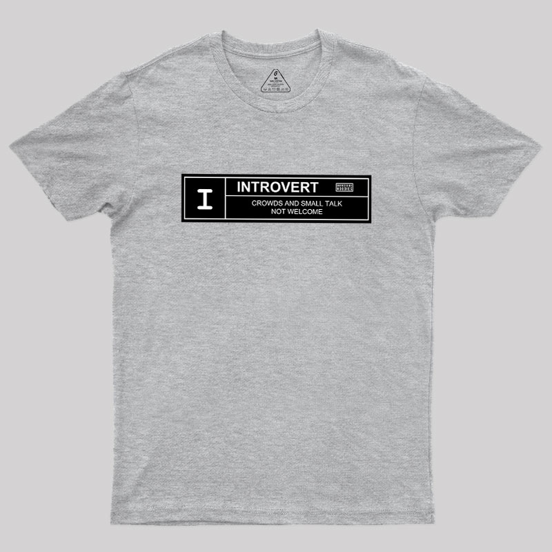 Introvert Movie Rating Geek T-Shirt