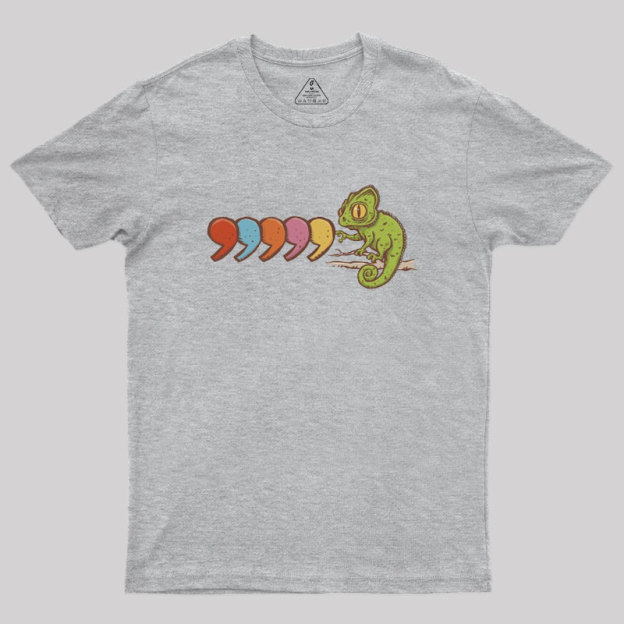 Comma Chameleon Geek T-Shirt