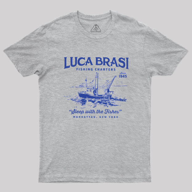 Luca Brasi Fishing Charters Geek T-Shirt
