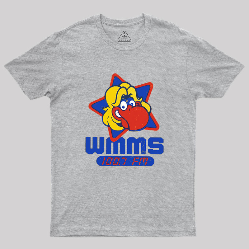 WMMS Cleveland 80s Rock Radio Station Geek T-Shirt