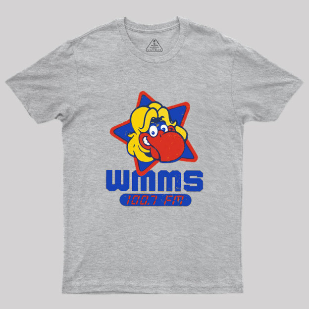 WMMS Cleveland 80s Rock Radio Station Geek T-Shirt