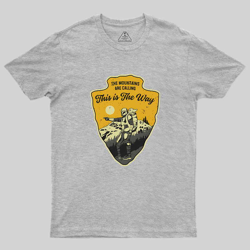 The Way To The Mountains Geek T-Shirt