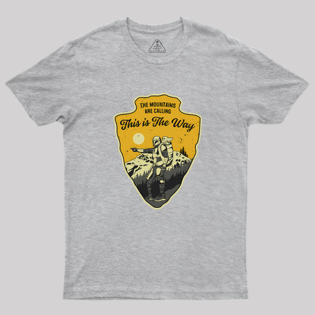 The Way To The Mountains Geek T-Shirt