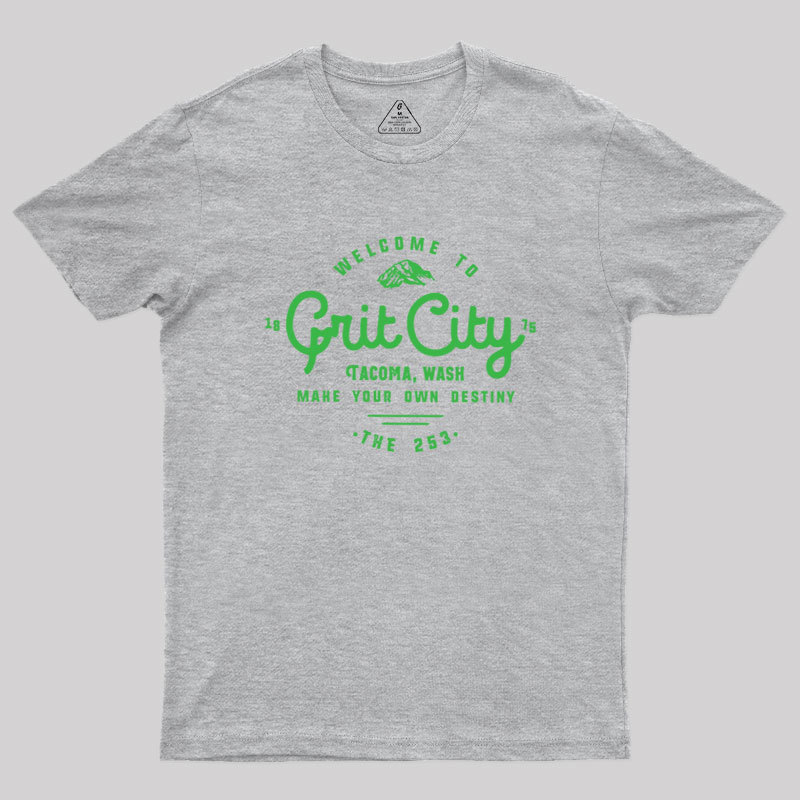 Grit City Tacoma Washington Geek T-Shirt