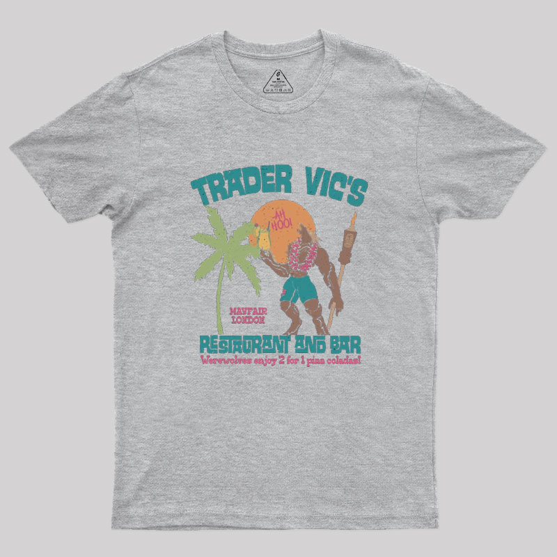 Trader Vics Werewolves Of London Geek T-Shirt
