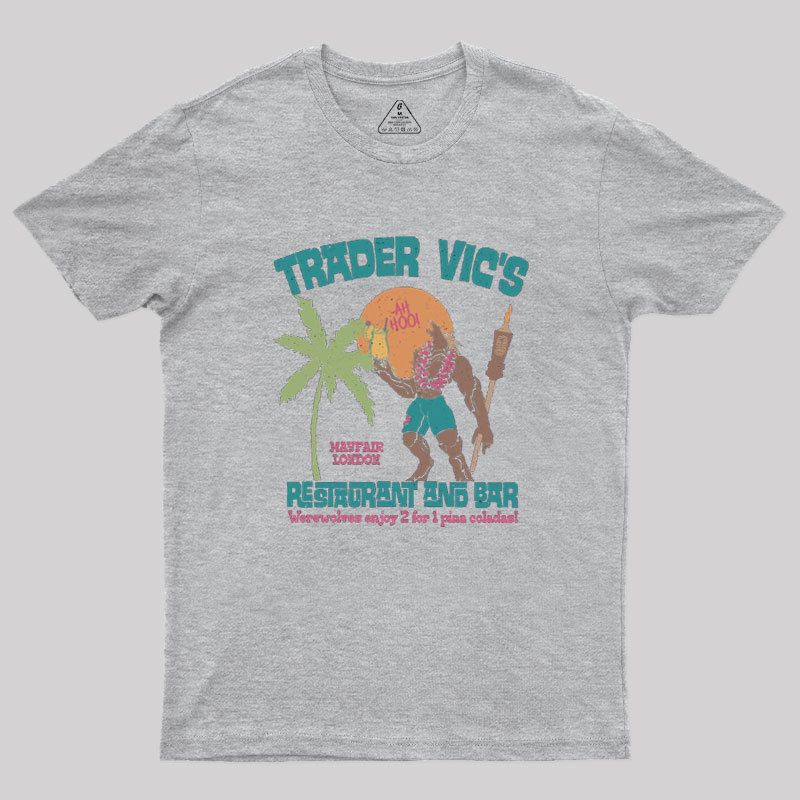 Trader Vics Werewolves Of London Geek T-Shirt