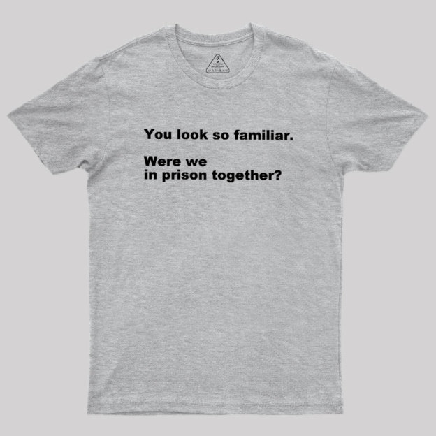 Were We in Prison Together Geek T-Shirt